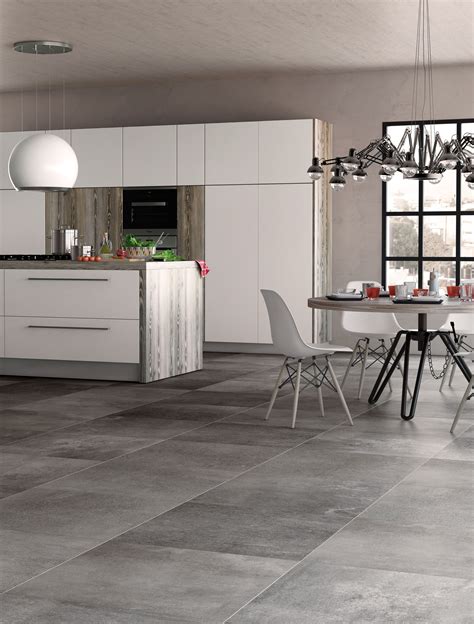 Modern Kitchen Tile Floor Design Ideas