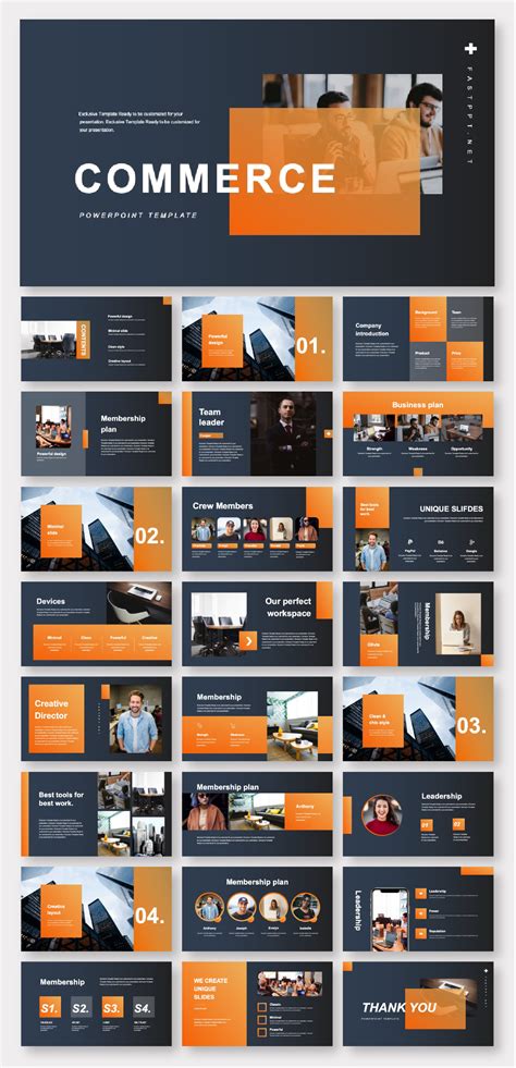 Art minimalist style business presentation template – original and high ...