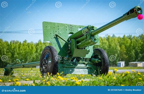 Old military cannon stock image. Image of large, firearm - 251047645