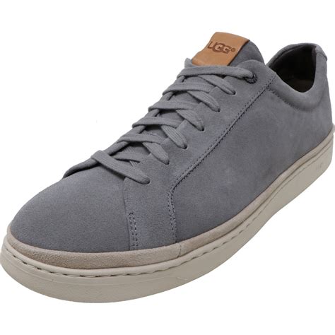 Ugg Men's Cali Lace Sneaker Low Seal Ankle-High Leather - 14M | Walmart ...