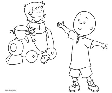 Free Printable Caillou Coloring Pages For Kids | Cool2bKids