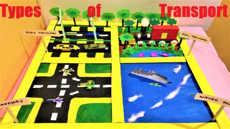 Types of Transport school project model for science exhibition ...