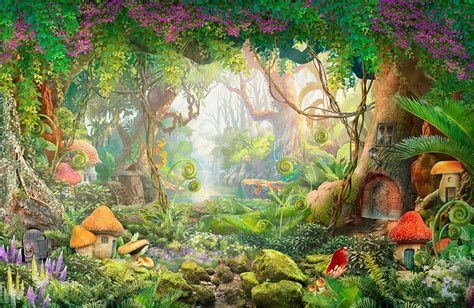 Magic forest on Behance