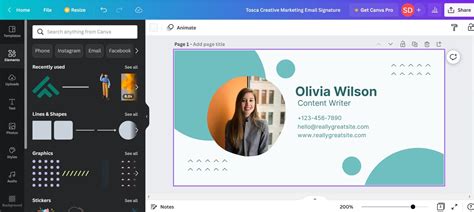 How to Create an Email Signature Using Canva