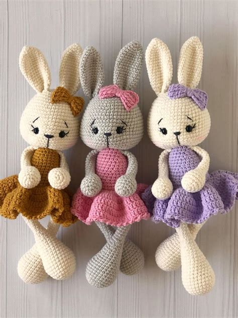 Crochet rabbit – Artofit