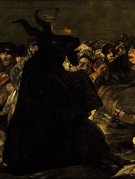 ASI ES — antiqueart: Francisco de Goya - Witches’ Sabbath... | Goya ...