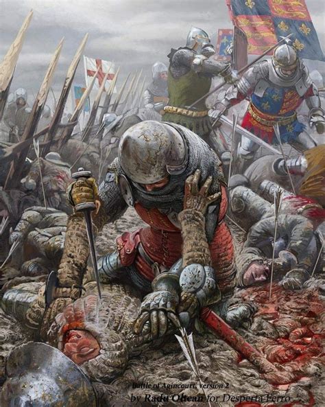 Battle of Agincourt 1415 in 2022 | Medieval art, Medieval history, War art