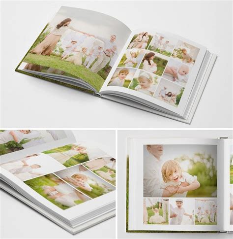 12x12 Photo Book Template, Baby Book Template, Wedding Book Template ...