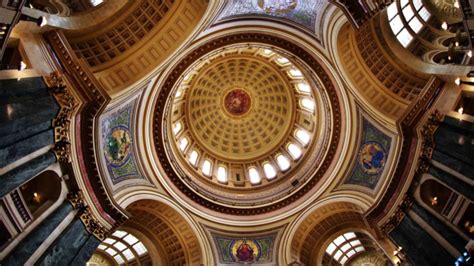 Wisconsin State Capitol - dome interior - modlar.com