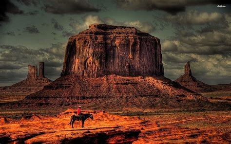 Cowboy, Western Landscape HD wallpaper | Pxfuel