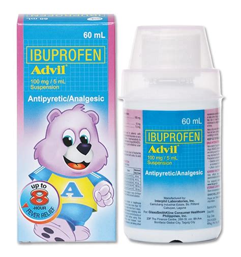 Advil Suspension for Kids Dosage & Drug Information | MIMS Philippines