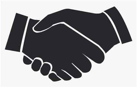 Handshake Computer Icons Business - Shake Hand Logo Png, Transparent ...