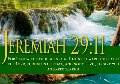 Jeremiah 29:11 KJV #11 Bible Verse Canvas Wall Art