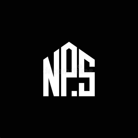 NPS Letter Logo Design on BLACK Background. NPS Creative Initials ...