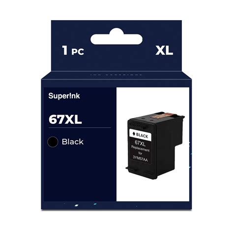 Compatible HP 67XL Black Ink Cartridge By Superink - Superink.ca