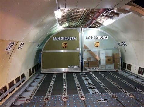 The inside of a UPS Airbus A300 cargo plane / freighter | Private jet ...