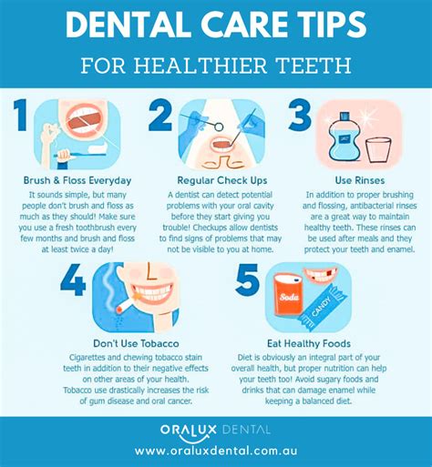 Dental Care Tips for Healthier Teeth