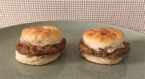 Jimmy Dean Sausage Biscuit Snack Size Sandwiches Review – Freezer Meal ...