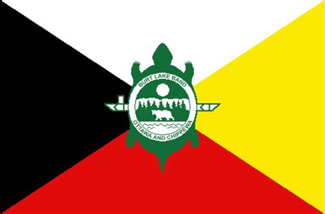 File:Flag of the Burt Lake Band of Ottawa & Chippewa Indians.png ...