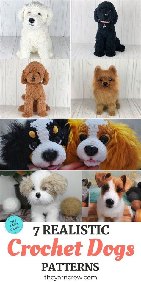 7 Realistic Dog Crochet Patterns For Your Collection. Realistic Dog ...