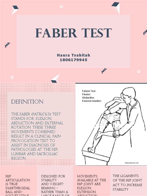 Faber Test | PDF | Anatomical Terms Of Motion | Hip