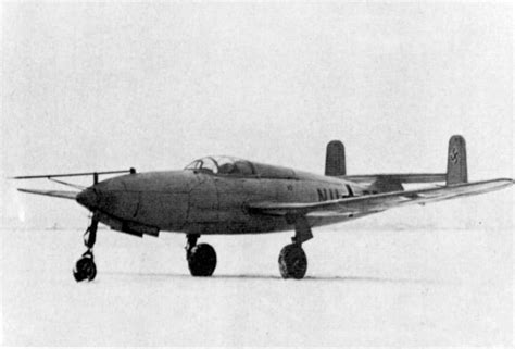 The first true jet fighter was the twin-engine Heinkel He-280, first ...