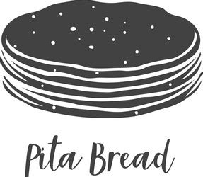 Pita Bread Vector Images (over 1,800)