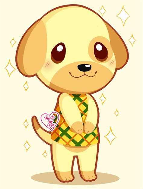 Animal Crossing New Leaf: Goldie ~ by Haato-No-Koe on DeviantArt