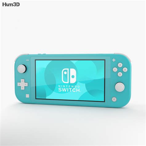 Nintendo Switch Lite Turquoise Modelo 3D - Descargar Consola de juegos ...