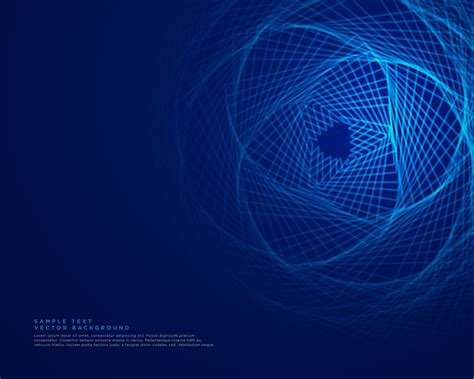 blue technology background with abstract lines - Download Free Vector ...