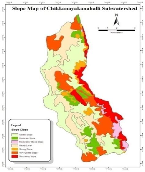 Slope map of Study area. | Download Scientific Diagram