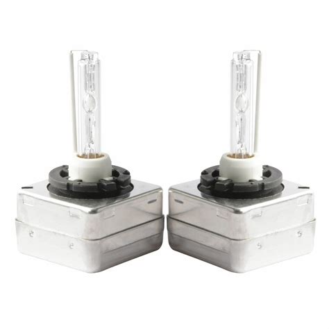 Pair D1C D1S D1R 6000K White HID Xenon Headlight Light Bulbs 35 Watts ...