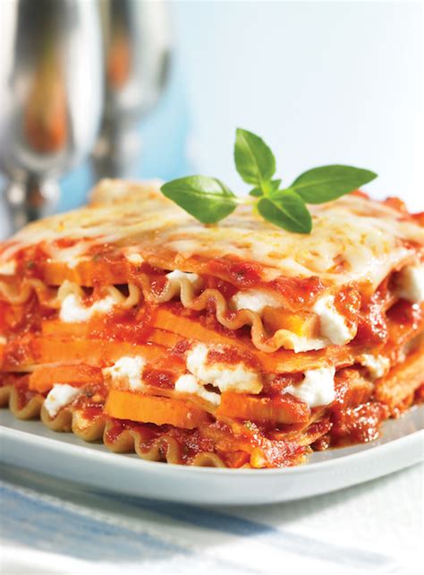 Slow Cooker Sweet Potato Lasagna #Recipe - From Val's Kitchen