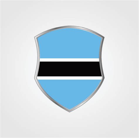 Botswana Flag Design 5900983 Vector Art at Vecteezy