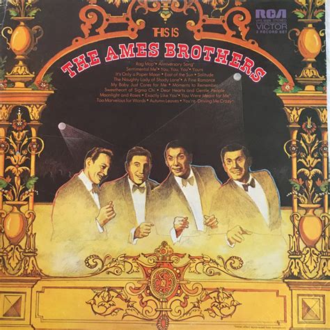 The Ames Brothers - This Is The Ames Brothers (1972, Vinyl) | Discogs