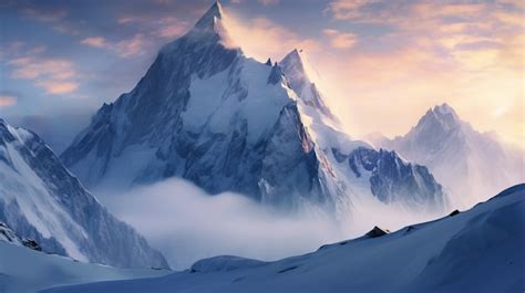 Snowy Mountain Wallpaper