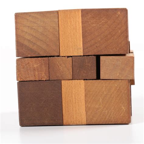 Handcrafted Wooden Puzzle Cube | EBTH