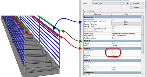 Applied Software Blog: Revit Railings - How to move the handrail