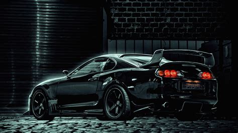 1920x1080 Toyota Supra Black 4k Laptop Full HD 1080P ,HD 4k Wallpapers ...