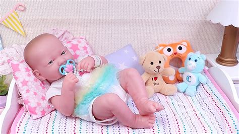 Baby doll new bedroom with cute furniture! Play Toys decorative ideas ...