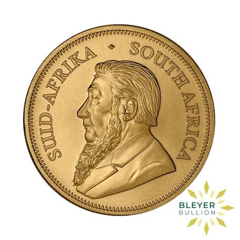 Gold South African Krugerrand 1oz Gold Coin, 2023