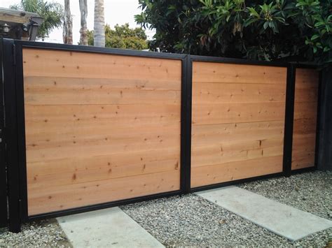 Metal Gate Frame For Wood Fence - Property & Real Estate for Rent