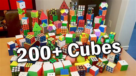 My Rubik's Cube Collection! [200+ Cubes] - YouTube