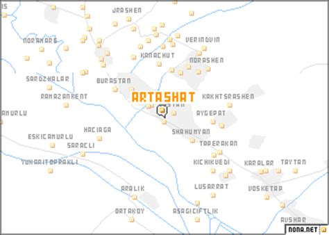 Artashat (Armenia) map - nona.net