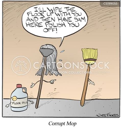 Mop Cartoons and Comics - funny pictures from CartoonStock