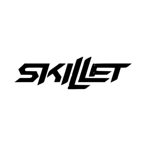 Skillet Rock Band Logo Vinyl Decal Sticker | Rock band logos, Band ...