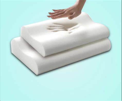 White Soft Memory Foam Contour Pillow, Shape: Square, Size/Dimension ...