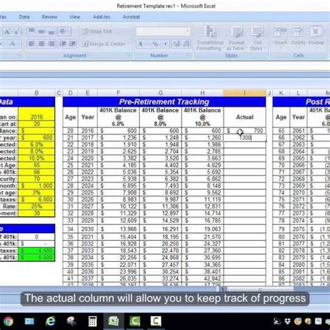 Early Retirement Spreadsheet inside The Early Retirement Financial ...