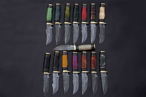 15 pieces Damascus steel unshrinkable Raisen Round scale skinning ...