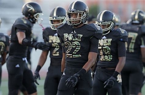 Photos: Long Beach Poly shows off football uniforms donated by Snoop ...